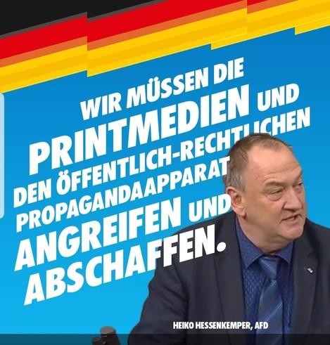 AfD- Hessenkemper über Presse
