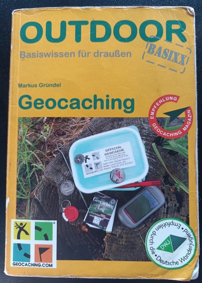 Buchdeckel:
Markus Gründel - Geocaching 