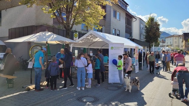 Der NaZuWa-Stand am Waldstetter Herbstfest