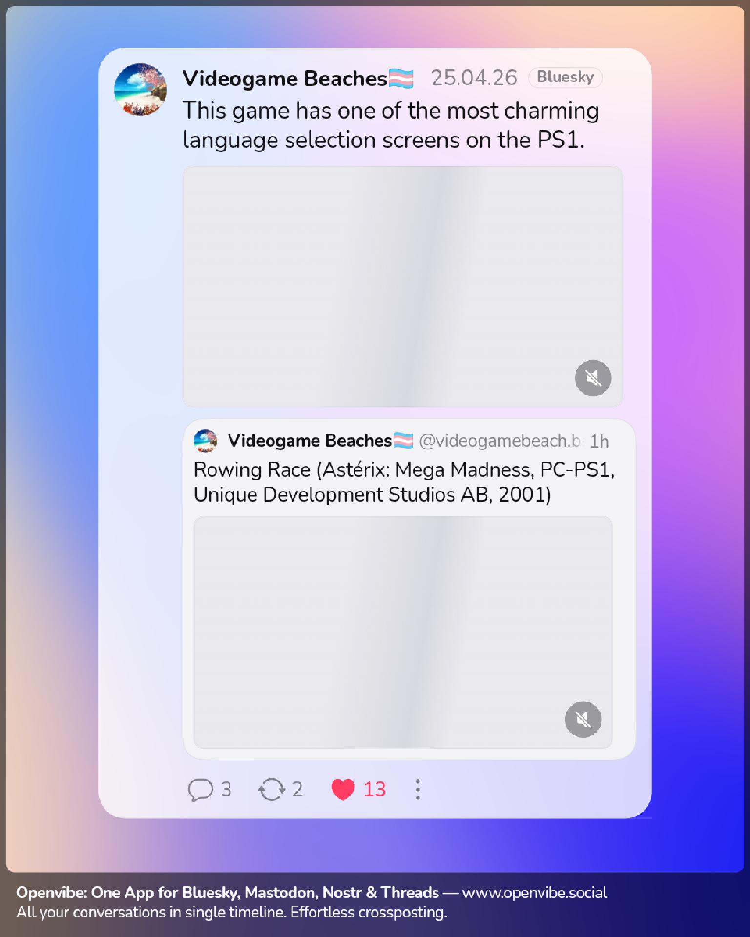Posted media